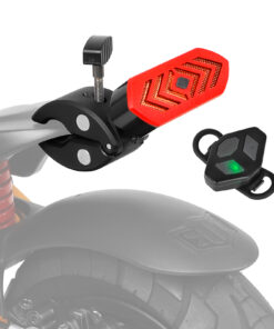 Alternative view of Trådlös LED-blinkers inkl. knappmodul & smart fäste (usb-c)