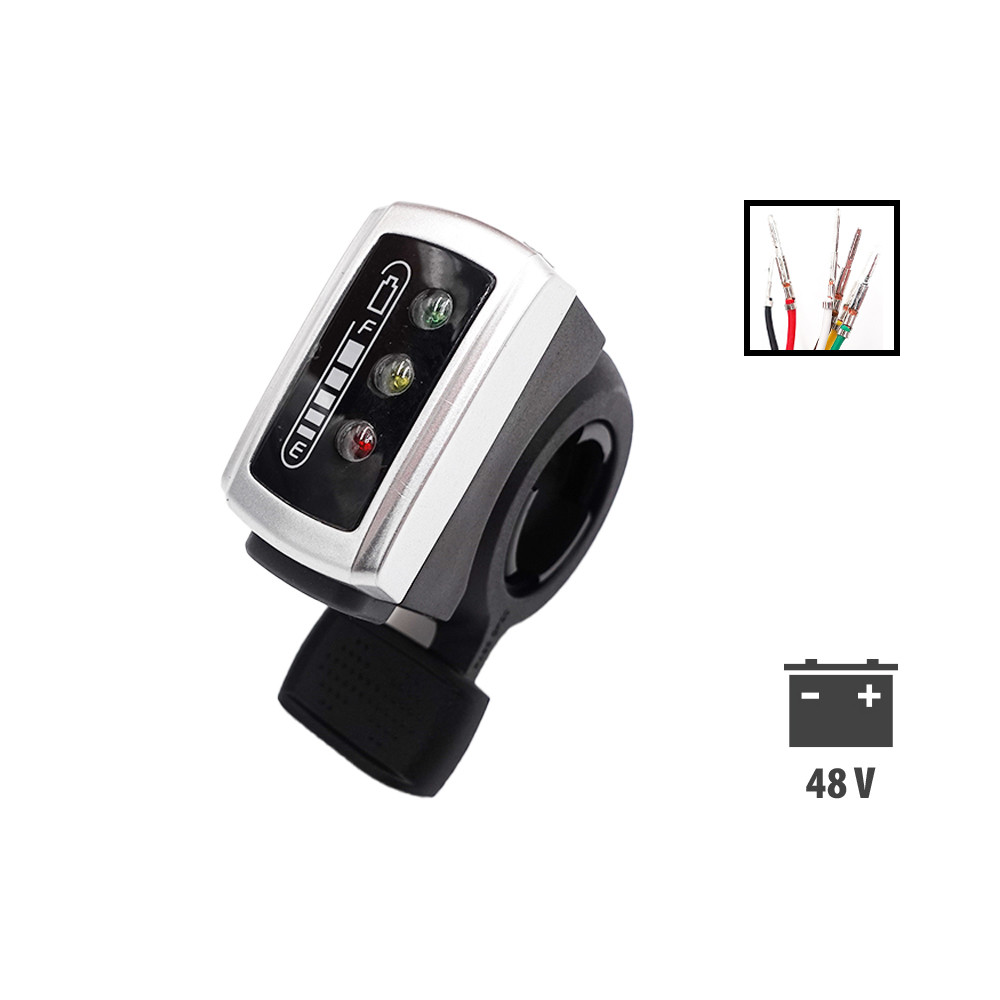 Gasreglage med batterimätare 48V