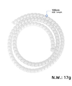 Alternative view of Kabelhölje 8mm vitt - 1M