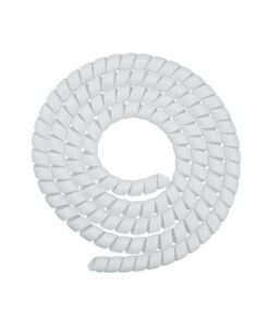 Kabelhölje 8mm vitt - 1M