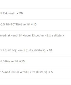 Slangpaket - Medium (75st)