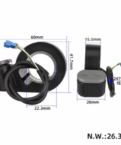 Alternative view of Knapp till blinkers - Xiaomi 5 / 5 Max / 5 Pro Scooter (Original)