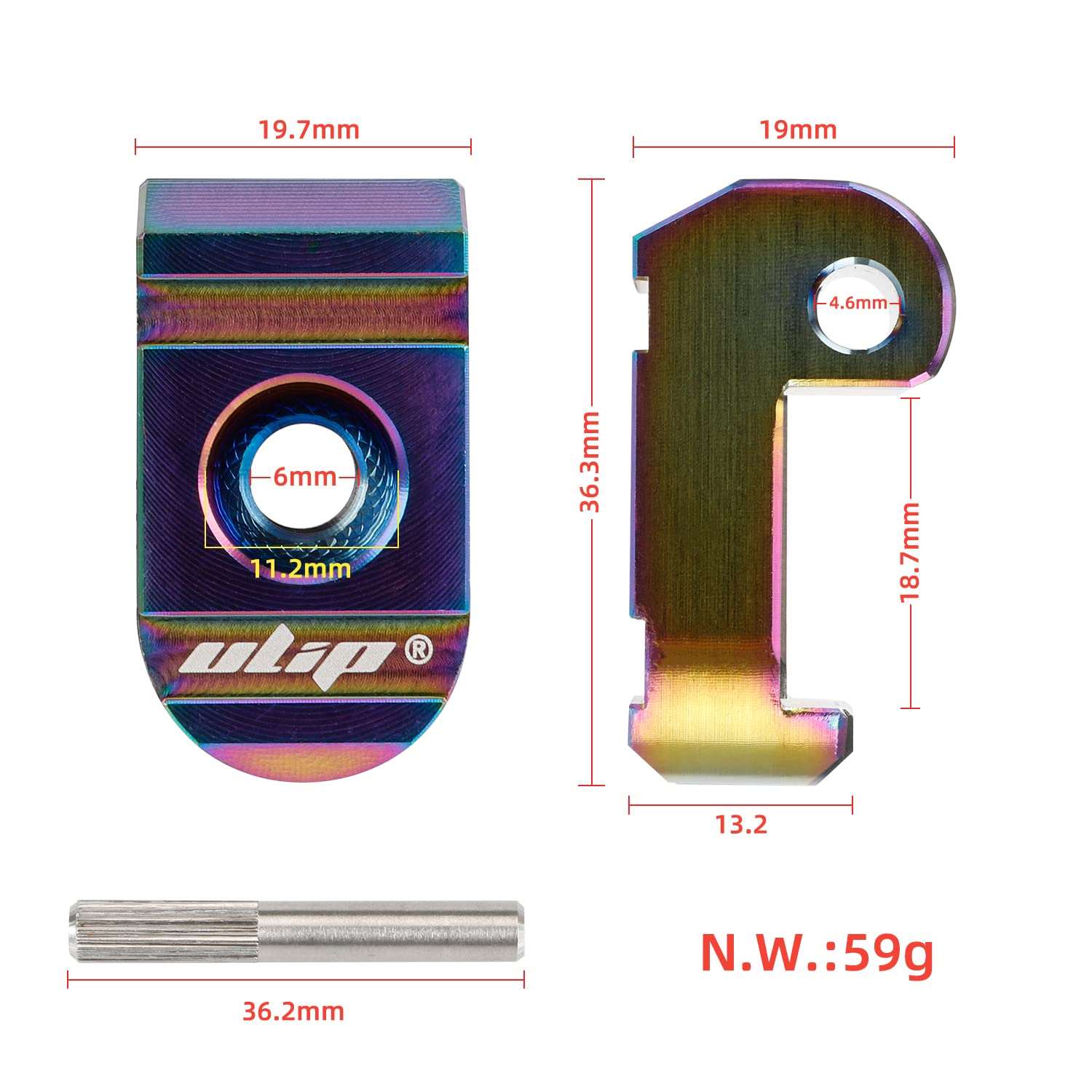 Förstärkt styrlås till fällmekanism - Xiaomi M365 Pro / 1S / Pro2 - Bild 2