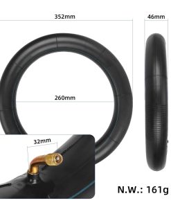 Alternative view of 14 tum Innerslang 14x2.50 - 45*45 böjd ventil