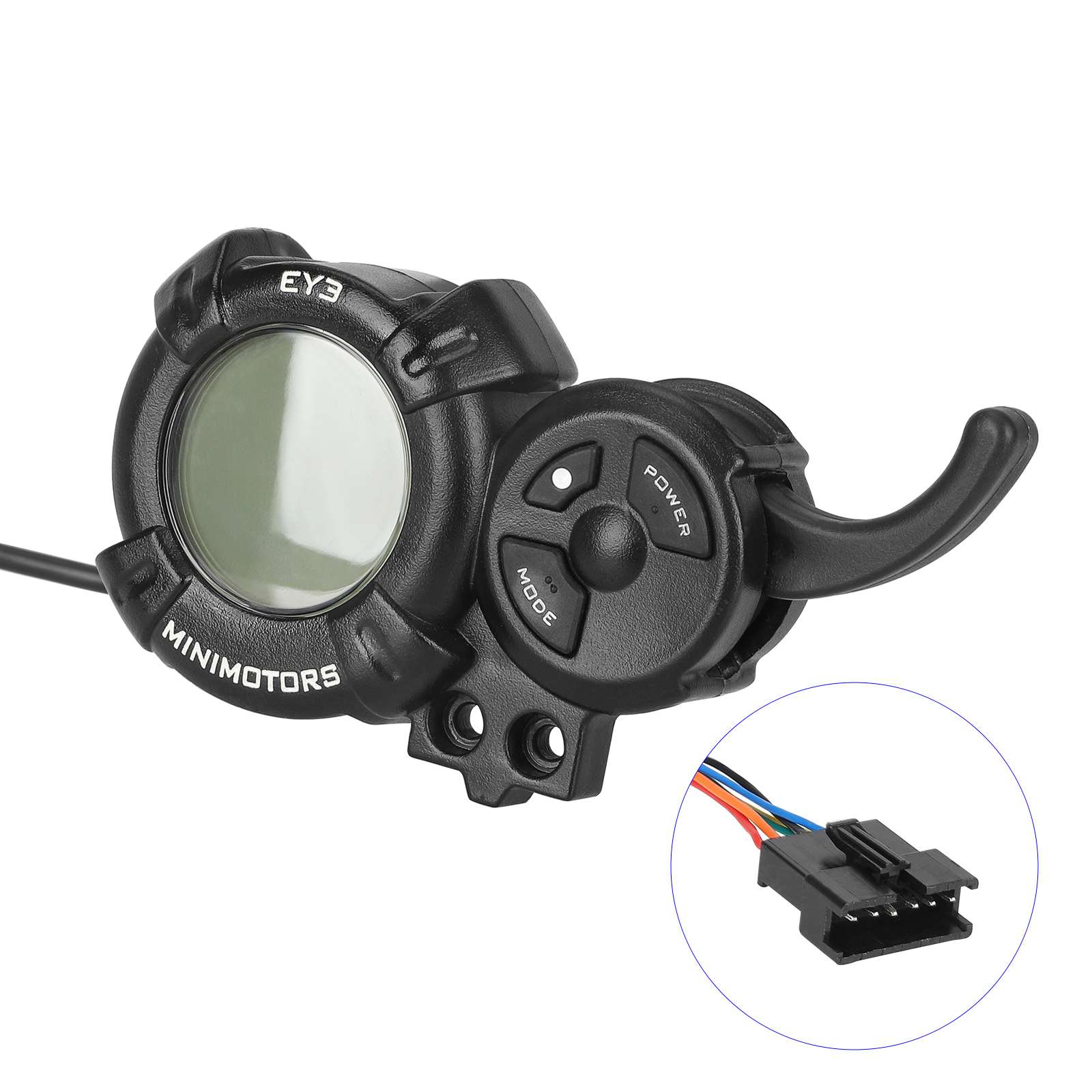 Minimotors EY3 LCD Display till Kaabo Elscooter - Bild 2