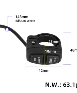 Alternative view of Dual/Single switch till Elscooter - Dualtron / Teverun