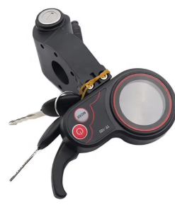 TF100 LCD Display med tändningslås till Elscooter 6-pin