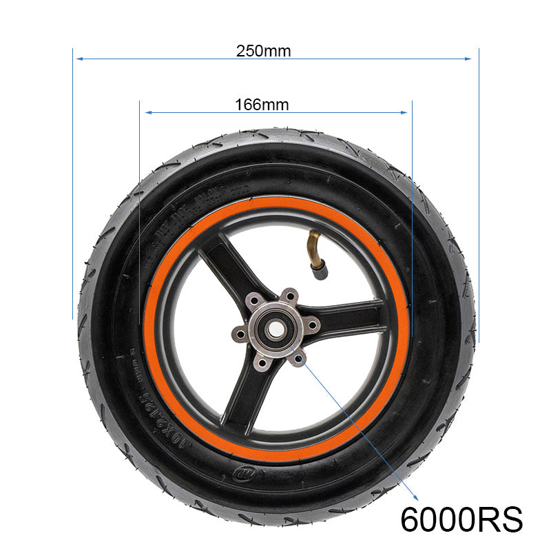 Komplett bakhjul med skivbroms - Navee N20 / N40 Elscooter - Bild 5