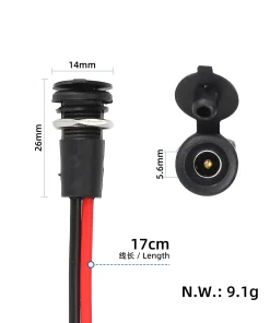 Alternative view of Universal laddport till Elscooter / Elcykel - DC 2.1mm