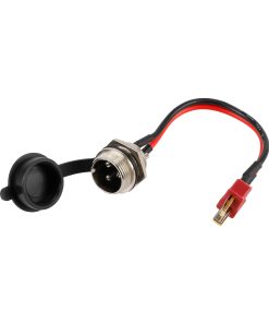 GX16 3-pin Laddport till Elscooter - T-kontakt