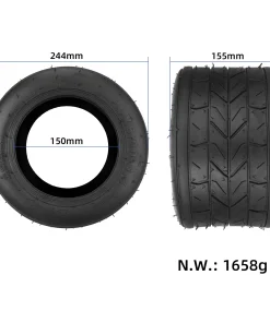 Alternative view of 10x6.00-5.5 Tubeless Däck till 6 tums fälg