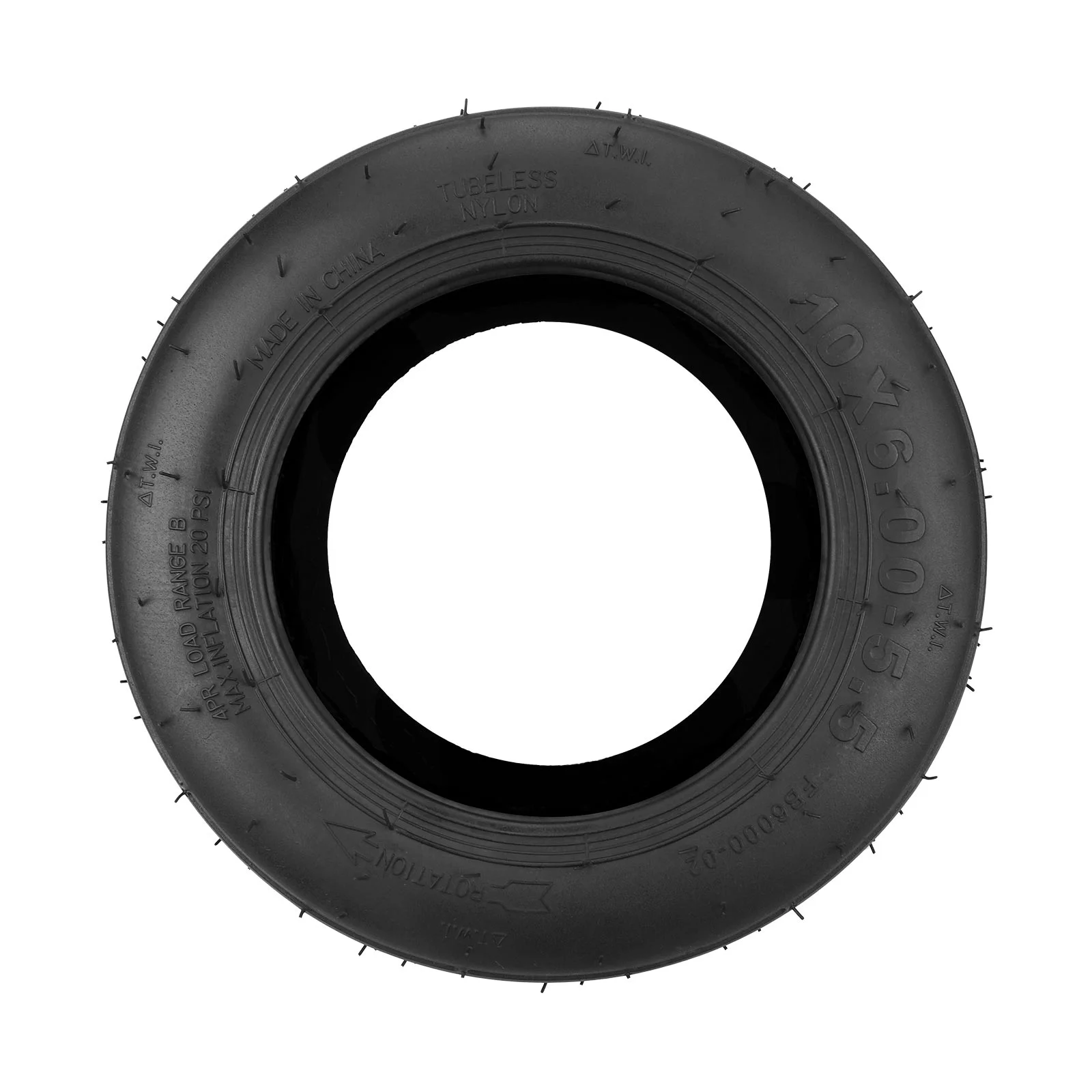 10x6.00-5.5 Tubeless Däck till 6 tums fälg - Bild 4