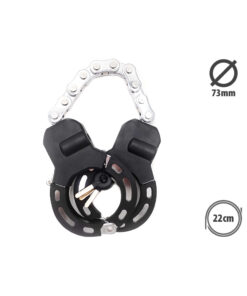 Handcuff-lås till elscooter / cykel (100cm)