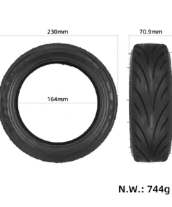 Alternative view of CST 60/70-6.5 tubeless däck med gel Navee / Xiaomi elscooter (Original)