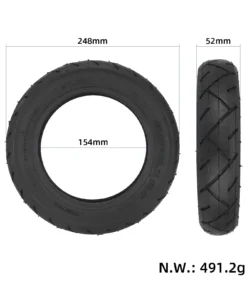 Alternative view of 10*2.125-6 Tubeless däck 10 tum till Navee N20 elscooter (57-152)